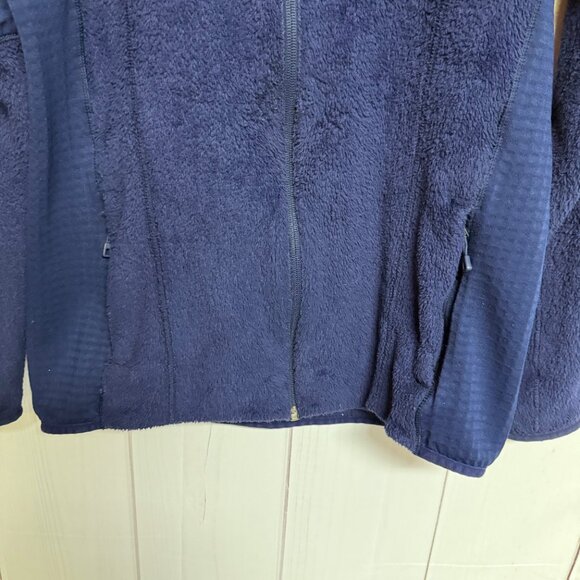 Patagonia Women’s R2 Jacket Medium Classic Navy Full Zip Fleece GUC - Picture 4 of 12